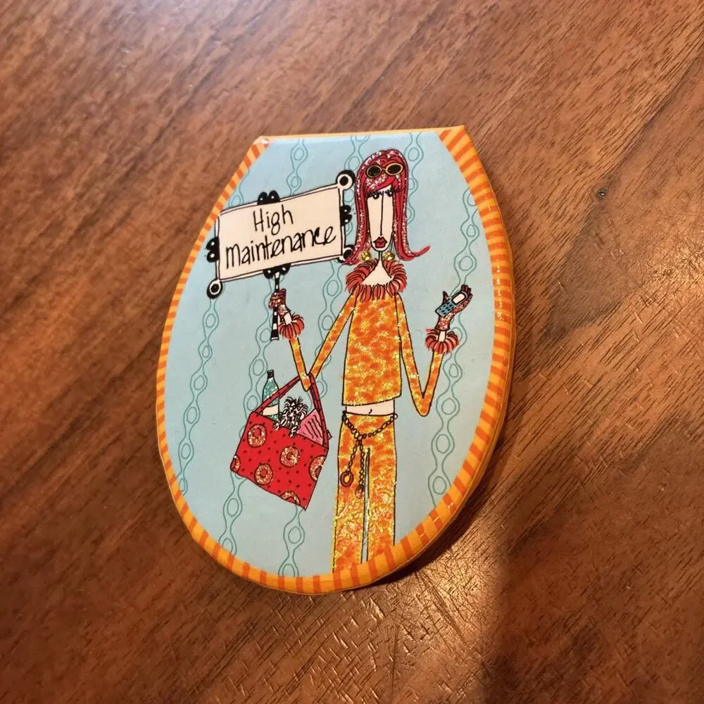 Pictura Dolly Mamas by Joey Small Compact Mirror